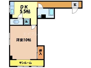 梶田ビルの物件間取画像